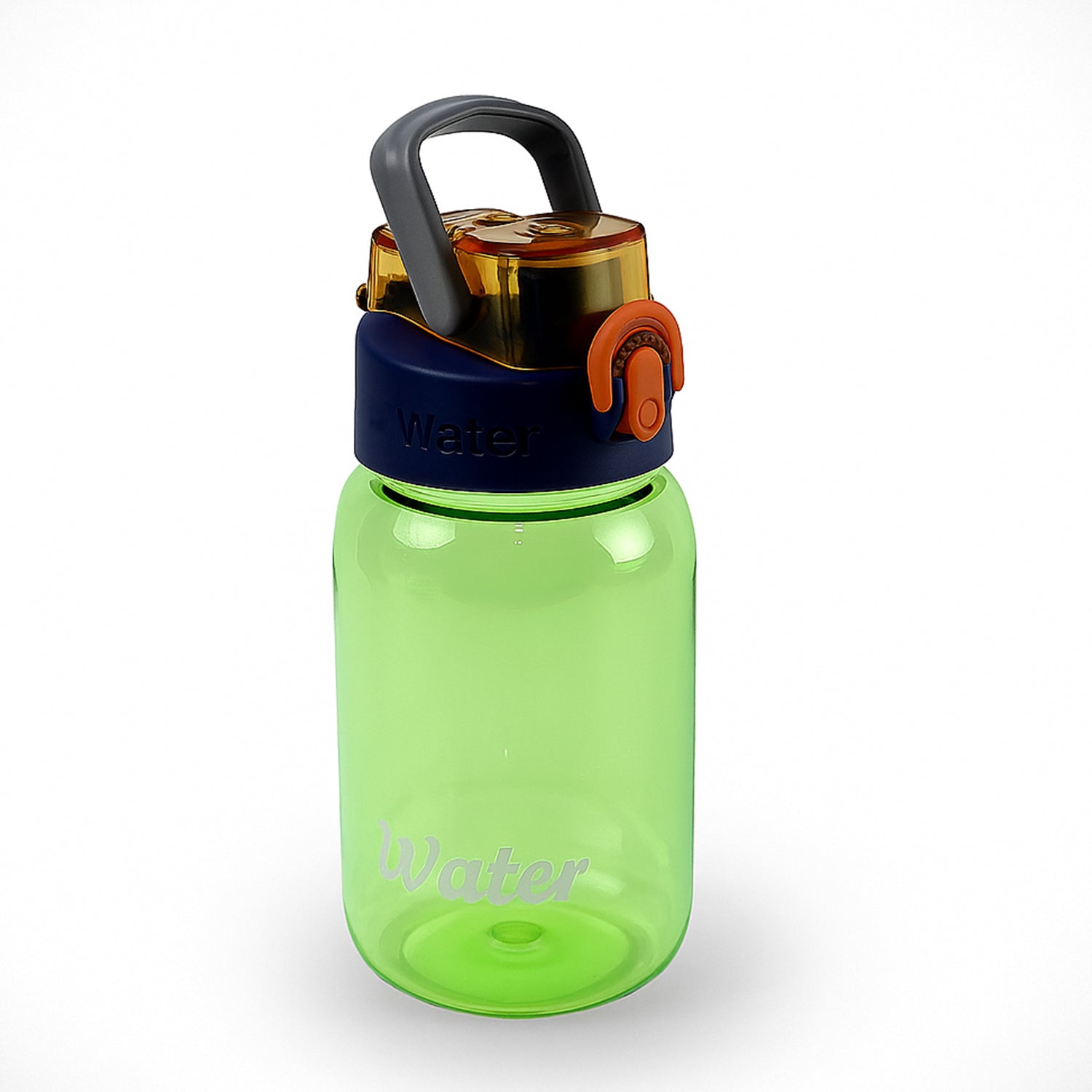 Green Leak-proof Portable Fruit Infuser Water Bottle