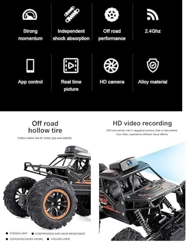 Monster Truck Remote Control Car With Camera