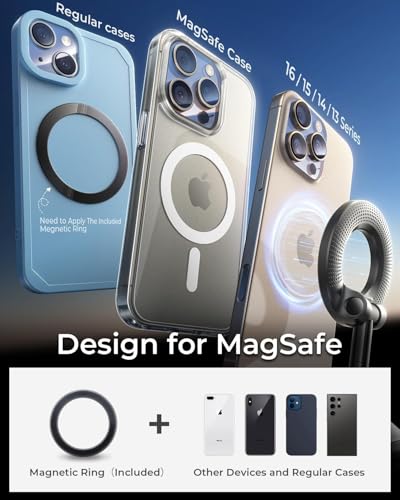 Vacuum Magnetic Suction Phone Holder