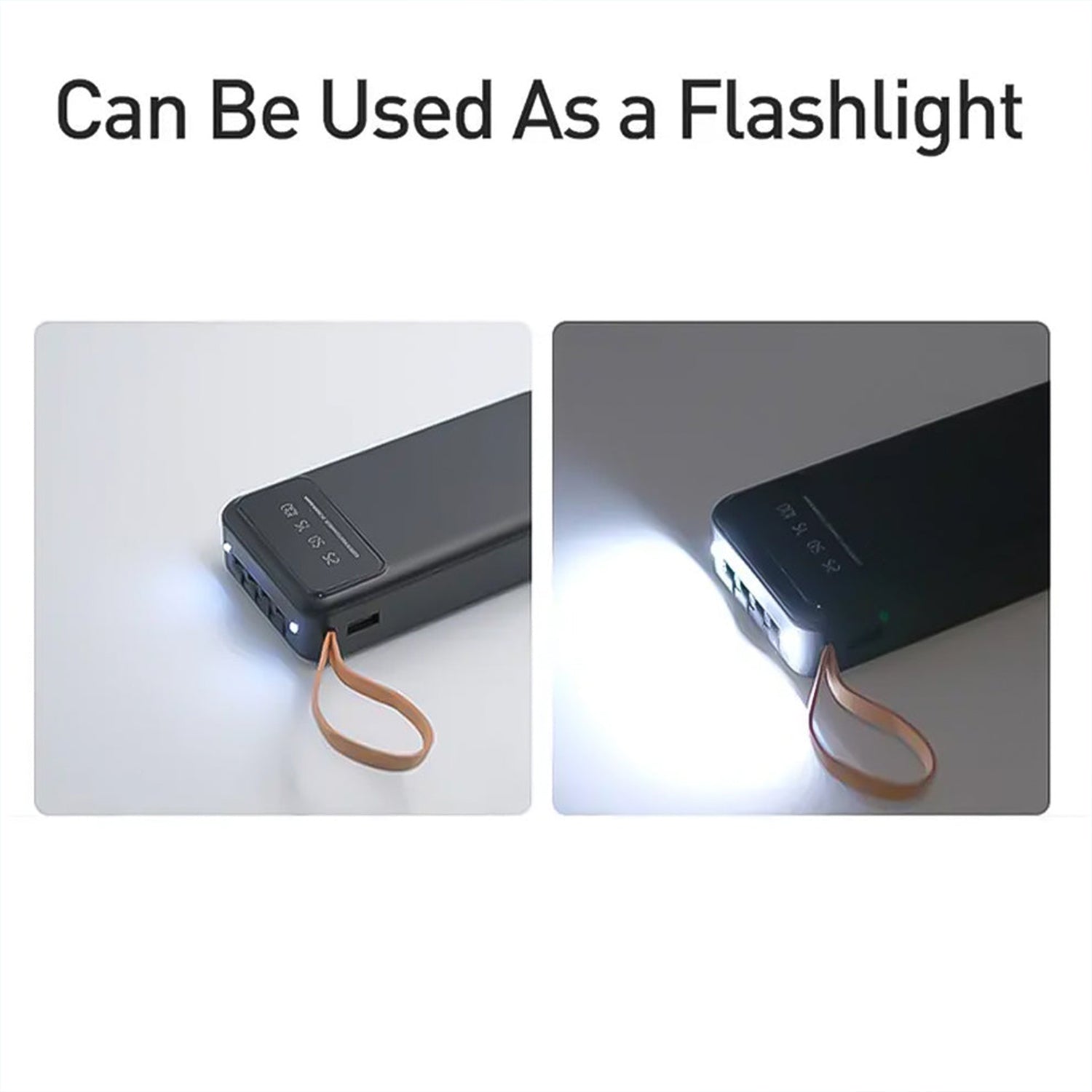 10000mah 12w Fast Charging Power Bank With Built 4 In 1 Usb