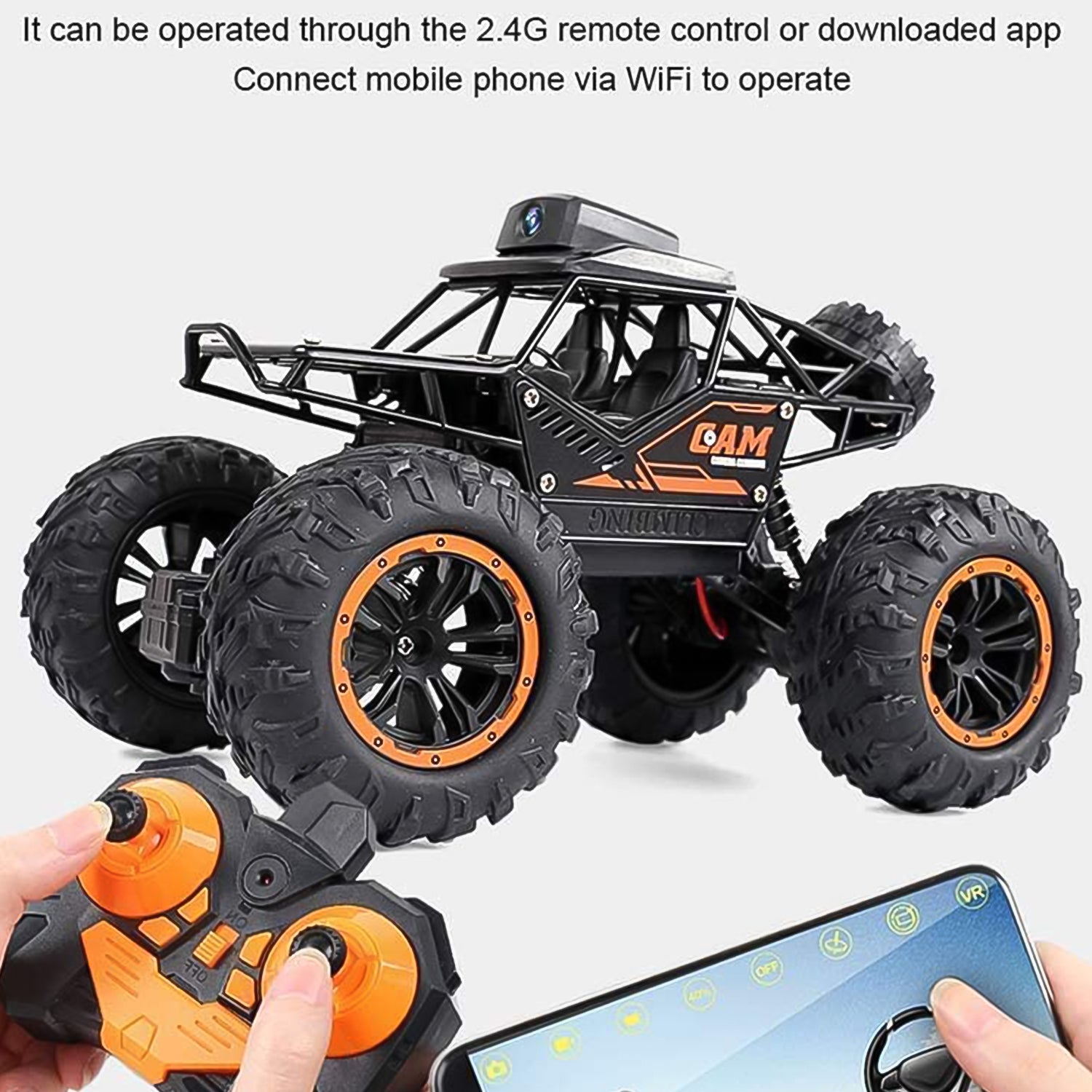 Monster Truck Remote Control Car With Camera