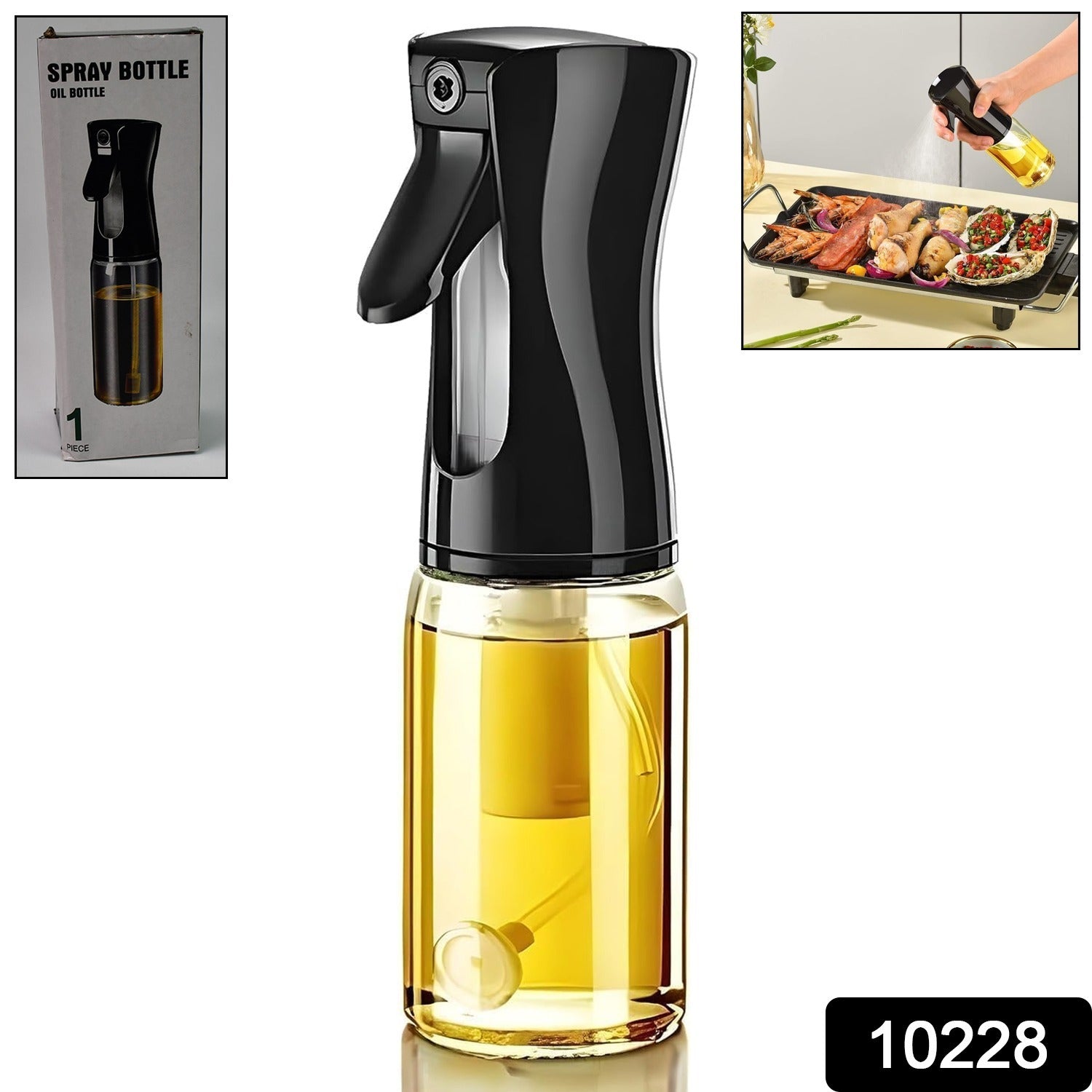Glass Oil Dispenser Bottle Spray