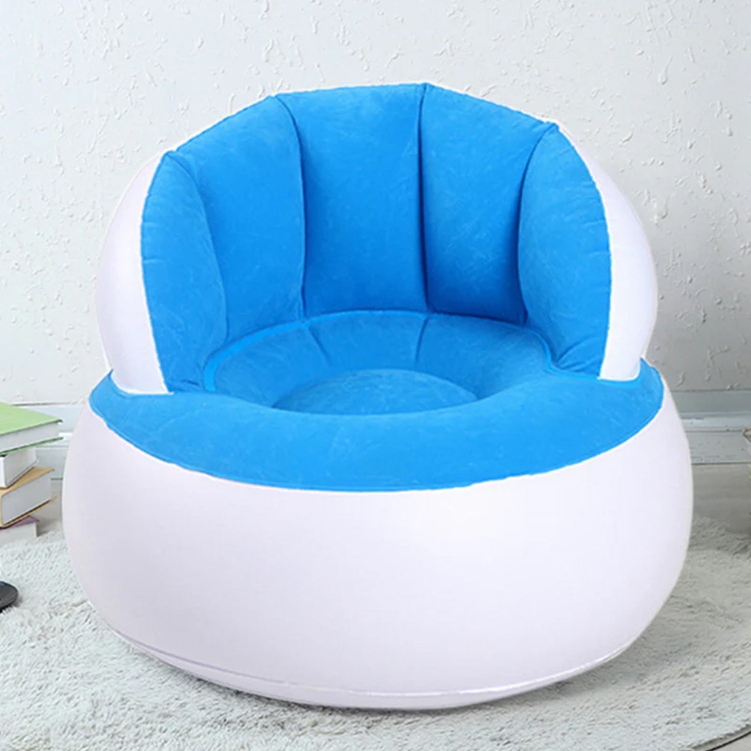 Kids Inflatable Sofa Chair With Backrest