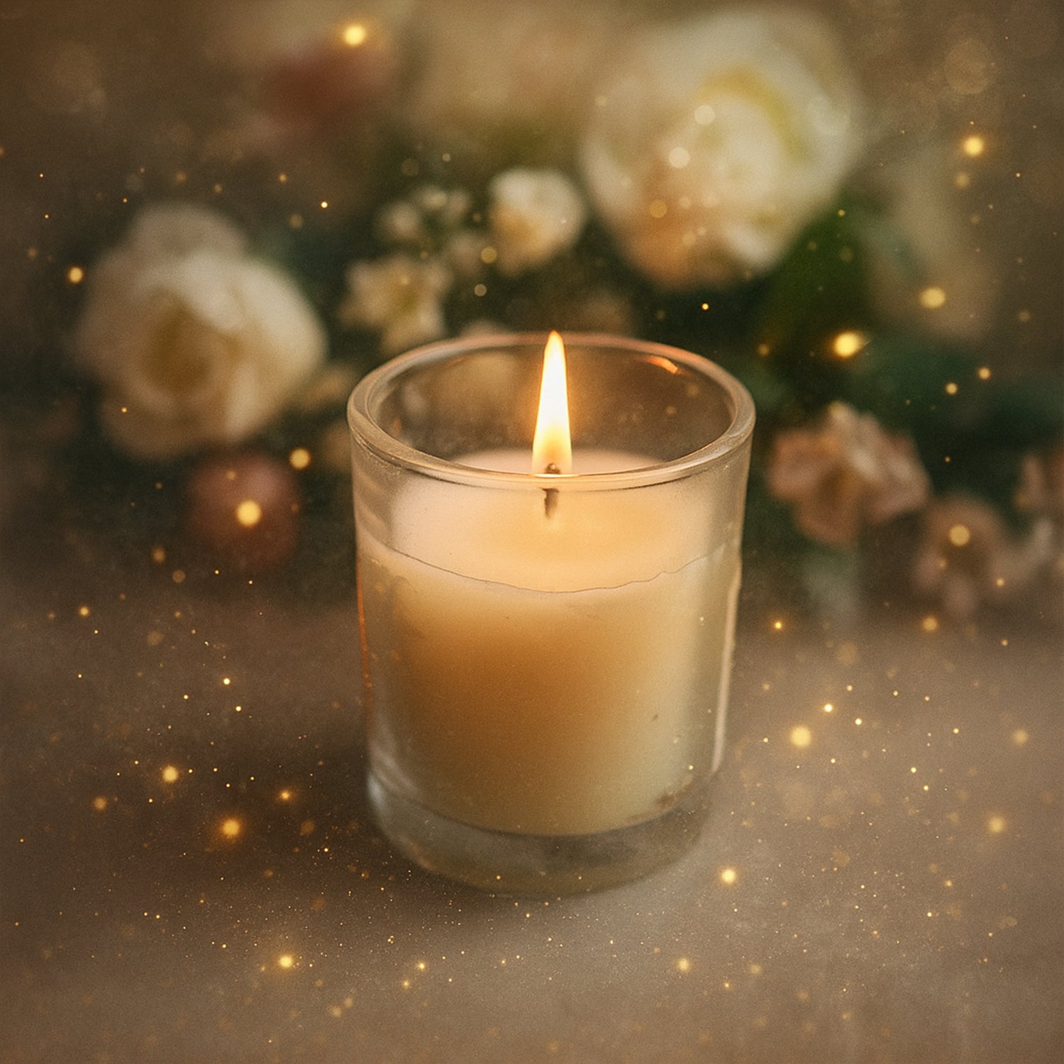 Inlief Scented Votive Jar Candle - sweet Dreams Soy Blend Candle