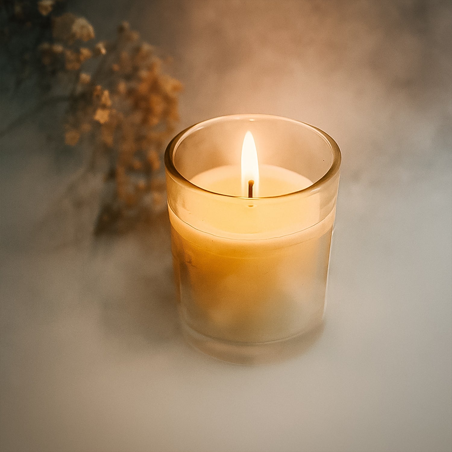 Inlief Scented Votive Jar Candle - sweet Dreams Soy Blend Candle