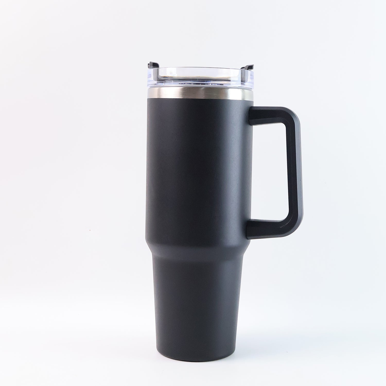Stainless Steel Vacuum Insulated Travel Mug With Straw And Handle (1200ml  1 Pc)