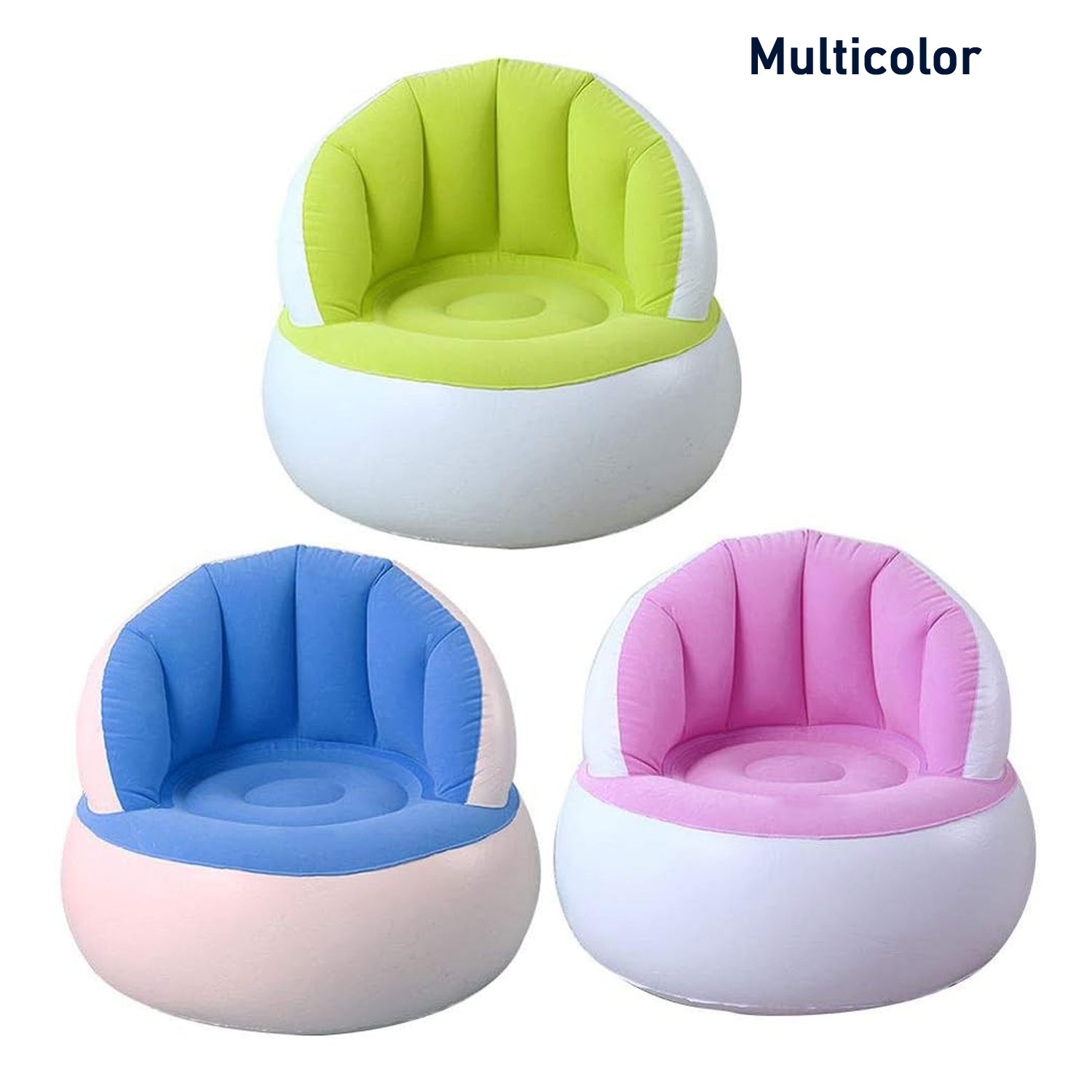 Kids Inflatable Sofa Chair With Backrest