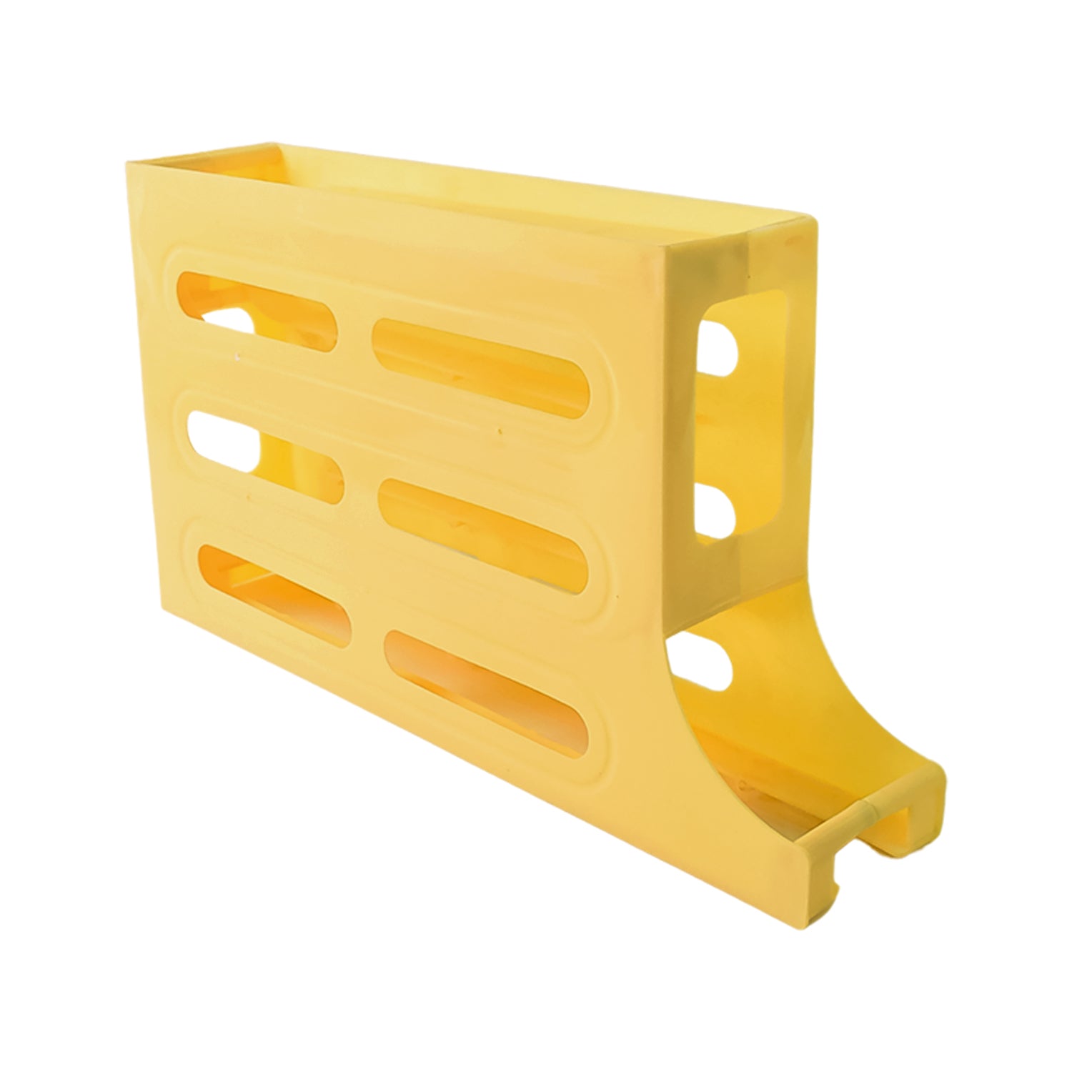 3-layer Rolling Egg Storage Rack Dispenser