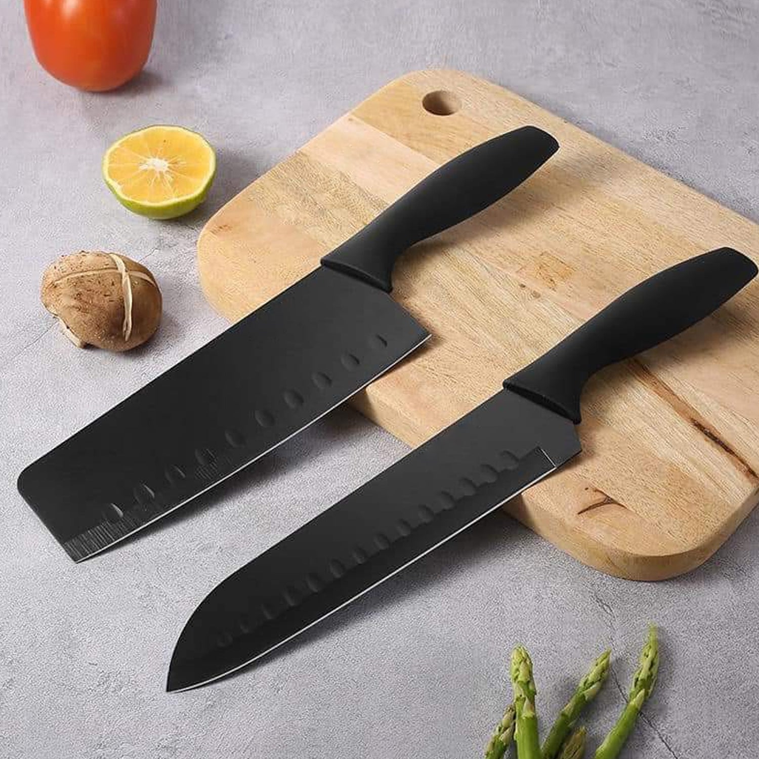 5-piece Forged Kitchen Chef Stainless Steel Knife Set