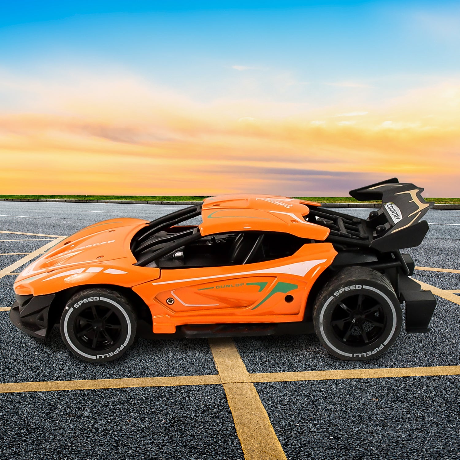 Metal Body High-speed Rc Supercar With Remote Control Racing Car