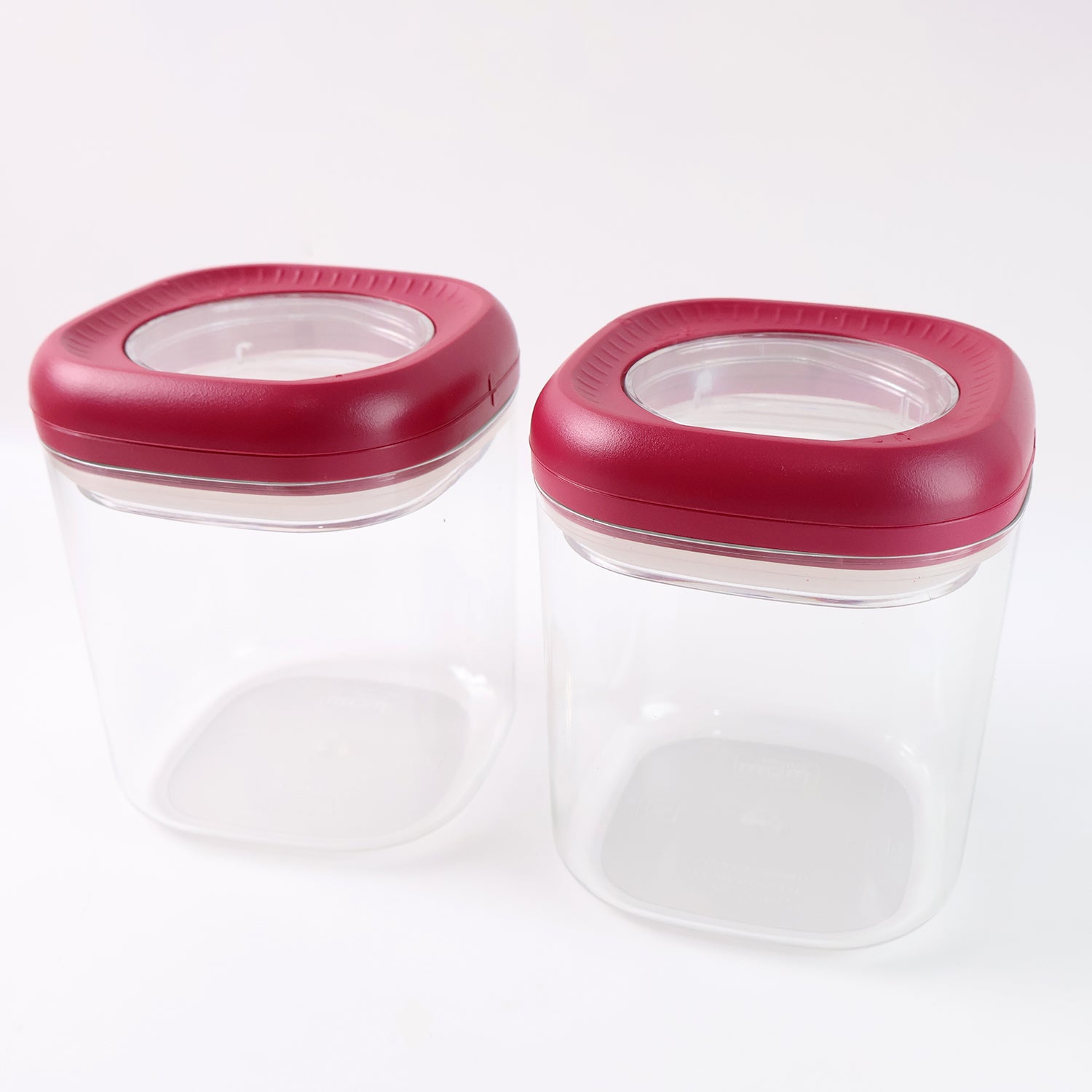 Transparent Twist Lock Kitchen Storage Container Set