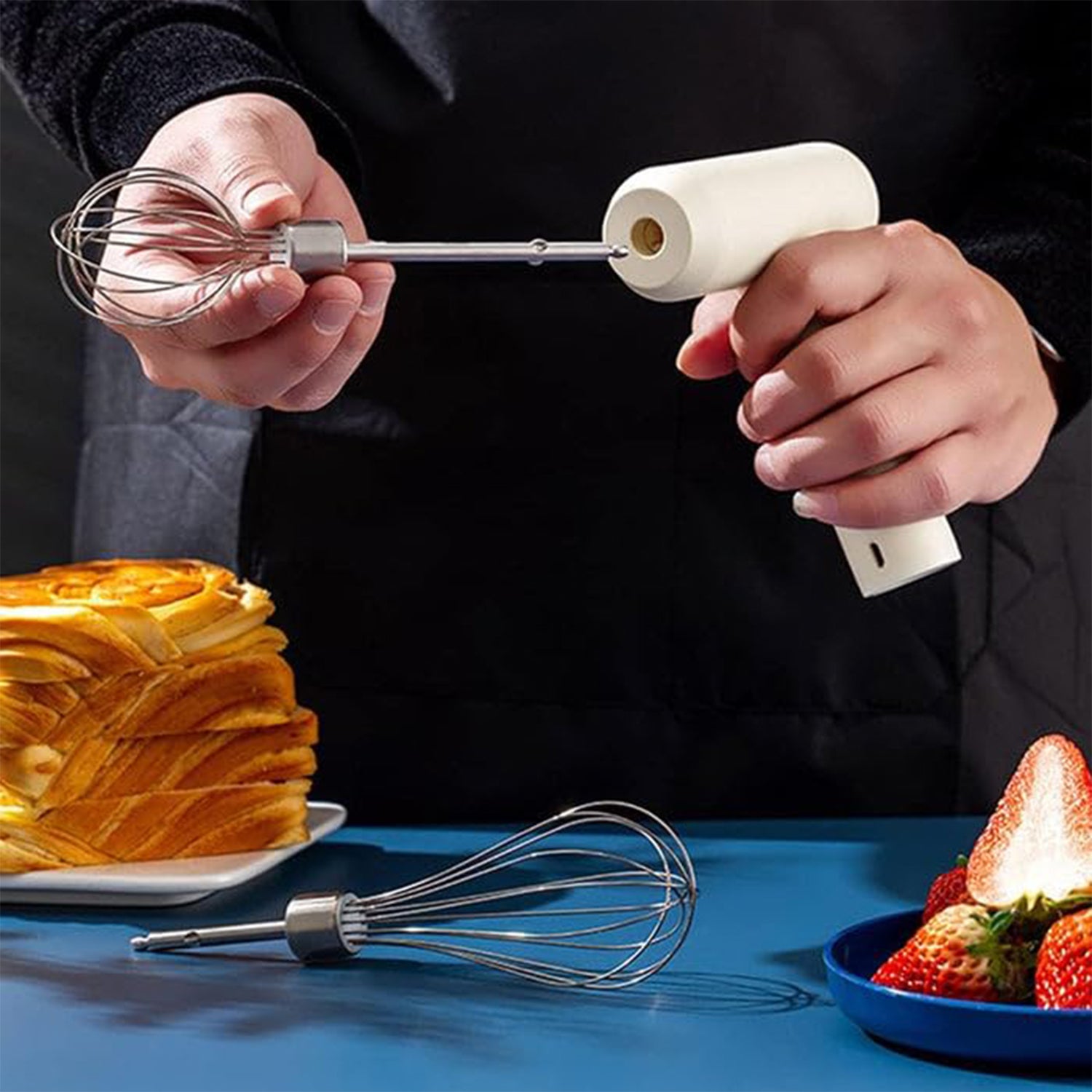 Cordless Electric Whisk  Egg Beater