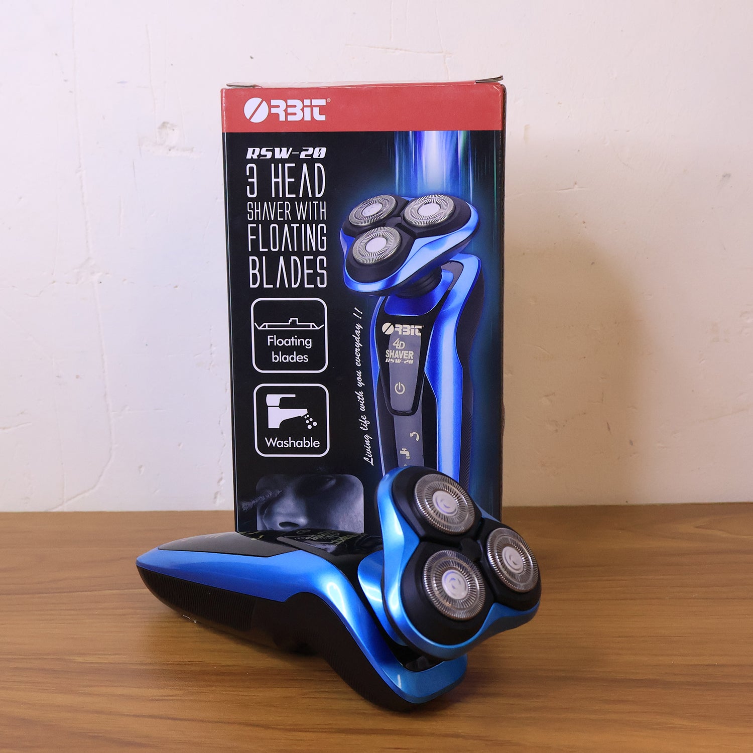 4d Rechargeable Electric Shaver (1 Pc)