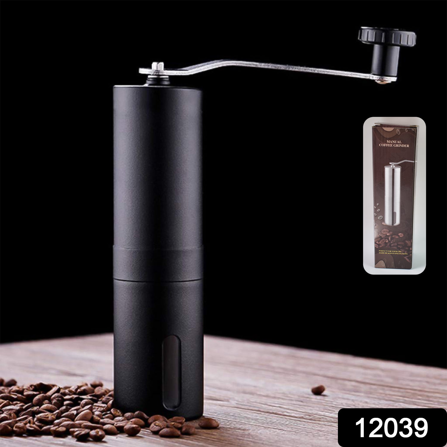 Portable Stainless Steel Manual Coffee Grinder