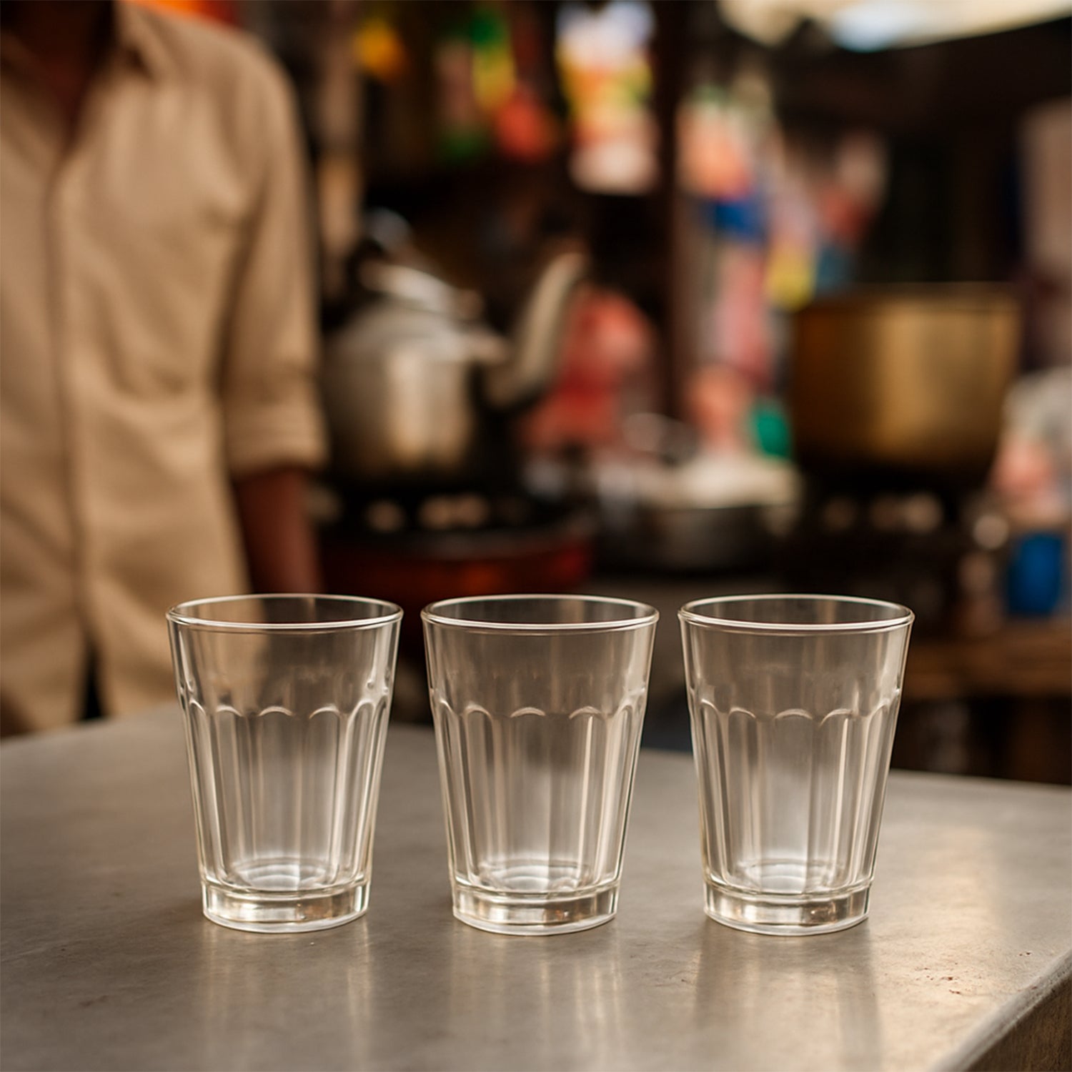 Traditional Cutting Chai Pyali Set