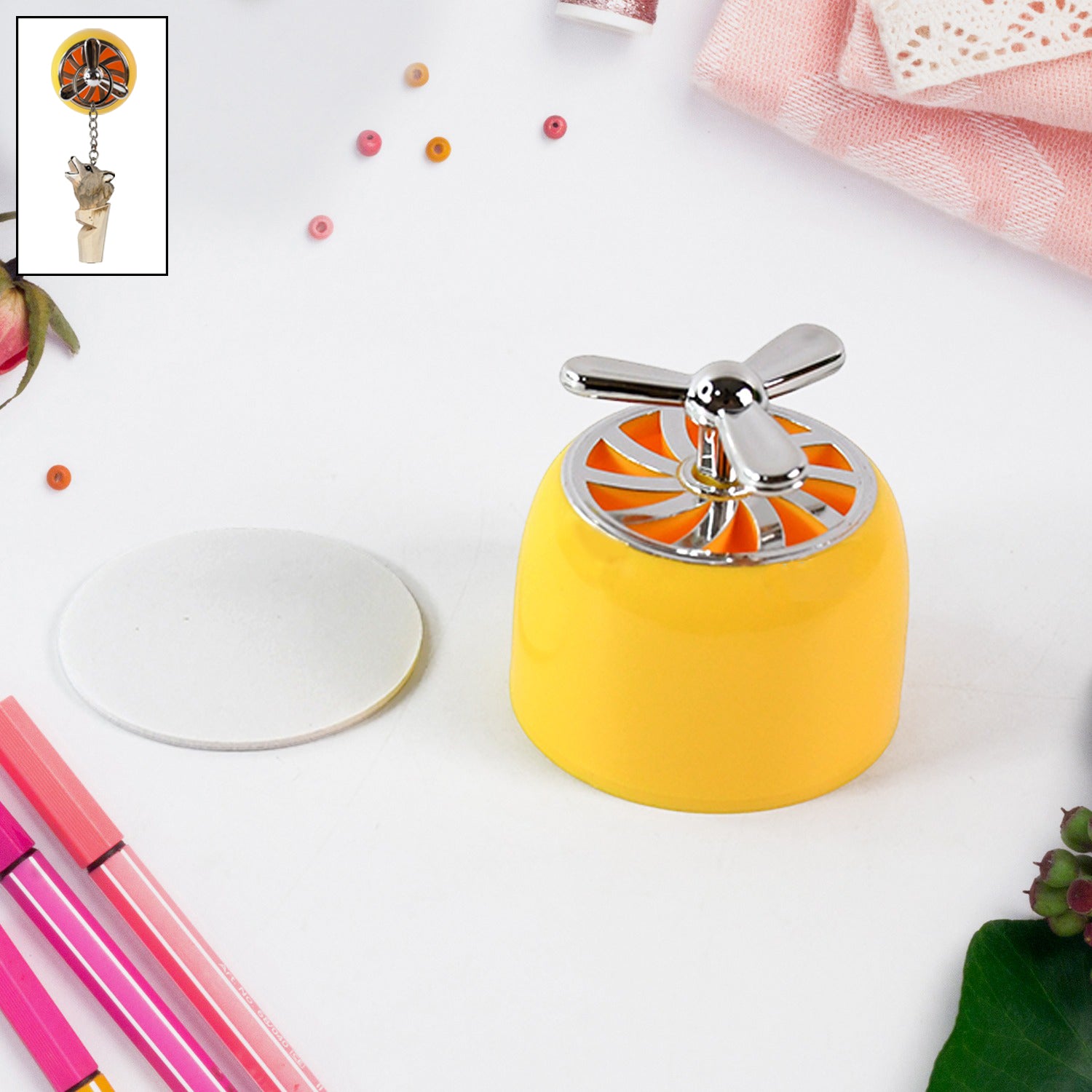 Stylish Mini Propeller Shape Car Dashboard Air Freshener